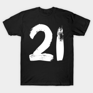 Number 21 T-Shirt